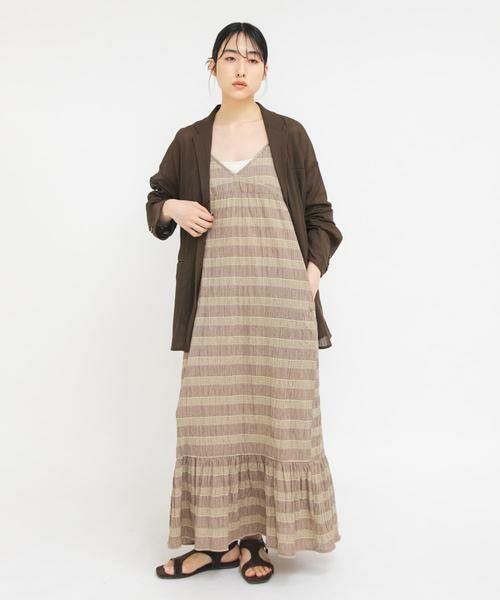 KBF / ケービーエフ ワンピース | マジョリカプリーツチェックキャミワンピース | 詳細5