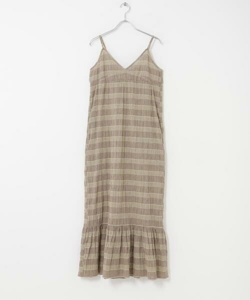 KBF / ケービーエフ ワンピース | マジョリカプリーツチェックキャミワンピース | 詳細7