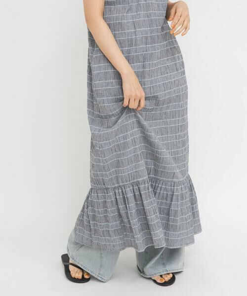 KBF / ケービーエフ ワンピース | マジョリカプリーツチェックキャミワンピース | 詳細18