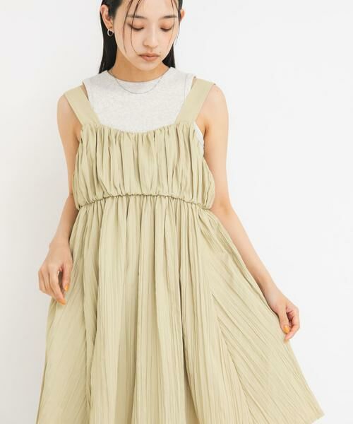 KBF / ケービーエフ ワンピース | クリンクルミニワンピース | 詳細18