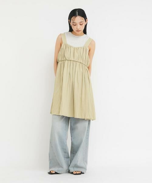 KBF / ケービーエフ ワンピース | クリンクルミニワンピース | 詳細22