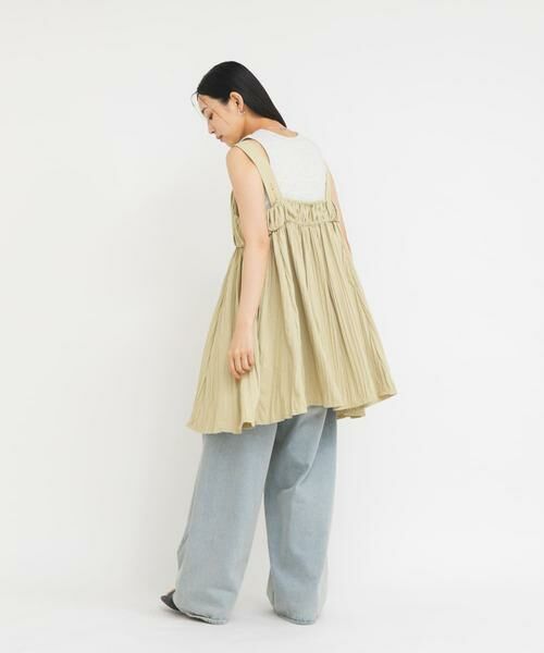 KBF / ケービーエフ ワンピース | クリンクルミニワンピース | 詳細24