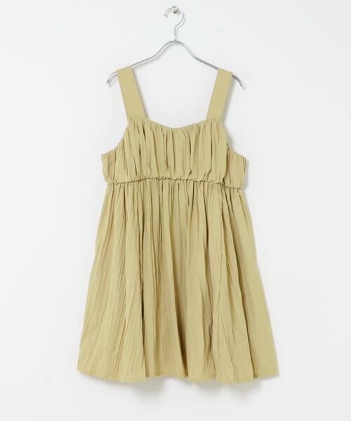 KBF / ケービーエフ ワンピース | クリンクルミニワンピース（ベージュ系その他）