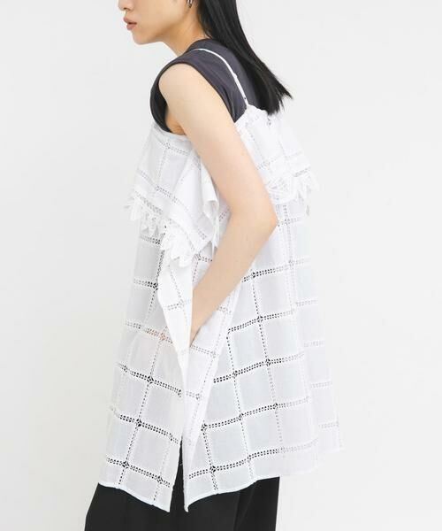 KBF / ケービーエフ ワンピース | 2WAYアイレットエンブロイダリーワンピース | 詳細1