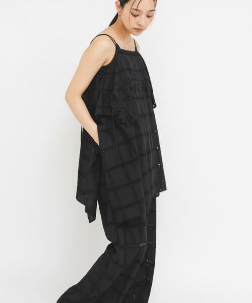 KBF / ケービーエフ ワンピース | 2WAYアイレットエンブロイダリーワンピース | 詳細12