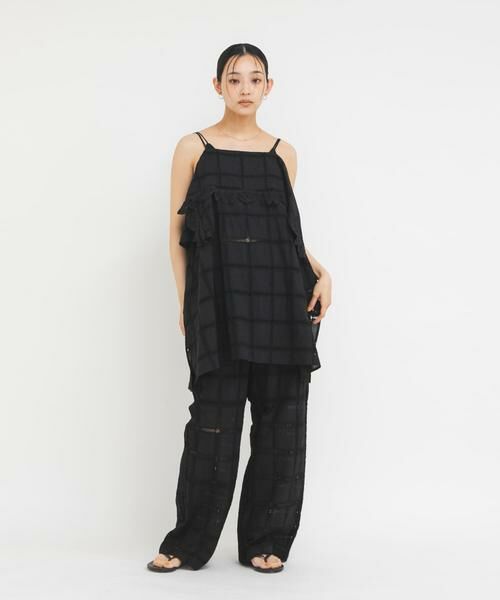 KBF / ケービーエフ ワンピース | 2WAYアイレットエンブロイダリーワンピース | 詳細13