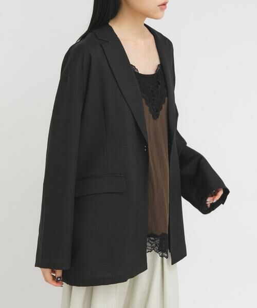 KBF / ケービーエフ その他アウター | リネンライクホックジャケット | 詳細1