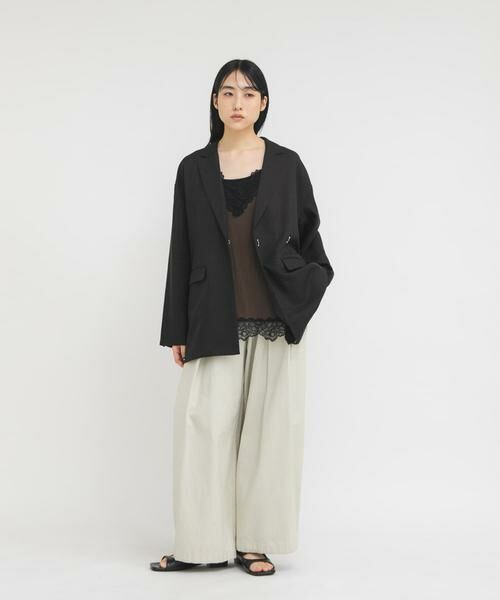 KBF / ケービーエフ その他アウター | リネンライクホックジャケット | 詳細4