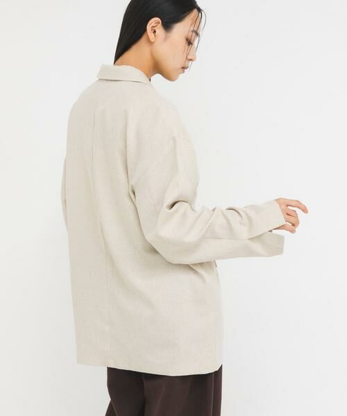 KBF / ケービーエフ その他アウター | リネンライクホックジャケット | 詳細11