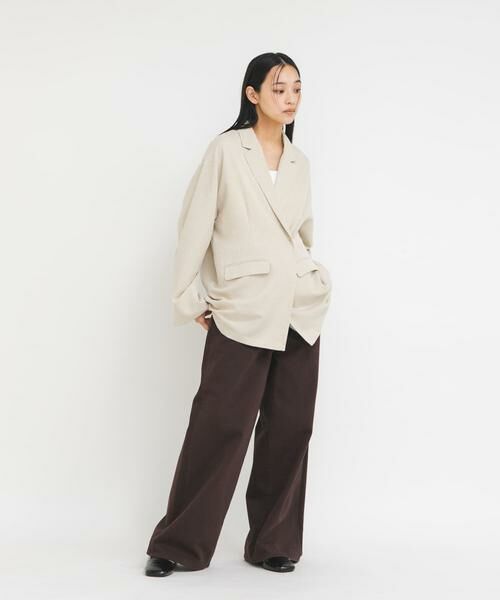 KBF / ケービーエフ その他アウター | リネンライクホックジャケット | 詳細13