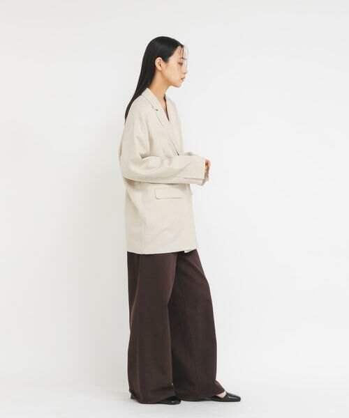 KBF / ケービーエフ その他アウター | リネンライクホックジャケット | 詳細14