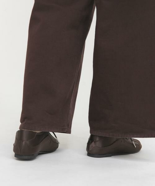 KBF / ケービーエフ スニーカー | タンデザインサテンスニーカー | 詳細4