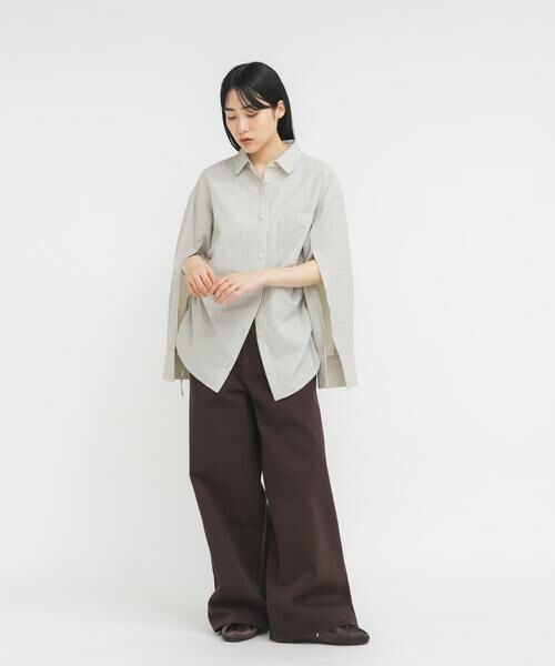 KBF / ケービーエフ スニーカー | タンデザインサテンスニーカー | 詳細5