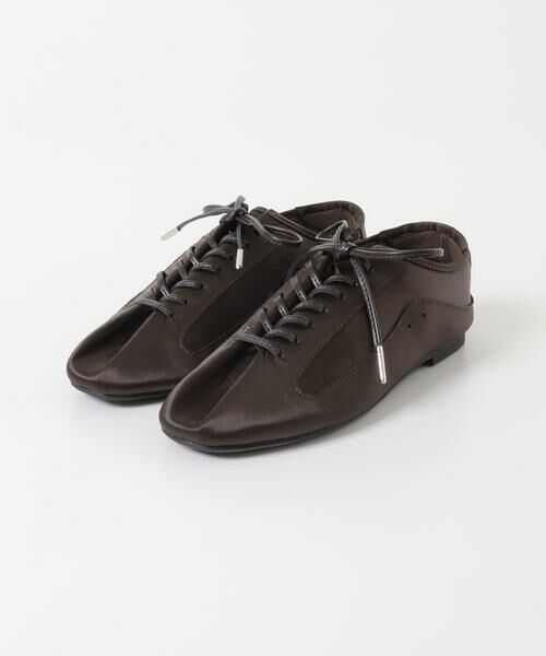 KBF / ケービーエフ スニーカー | タンデザインサテンスニーカー | 詳細7