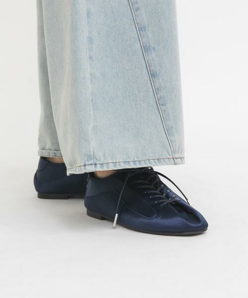 KBF / ケービーエフ スニーカー | タンデザインサテンスニーカー | 詳細12