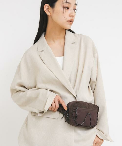 KBF / ケービーエフ メッセンジャーバッグ・ウエストポーチ | メッシュポケットリップストップサコッシュ | 詳細2