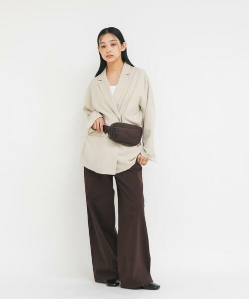 KBF / ケービーエフ メッセンジャーバッグ・ウエストポーチ | メッシュポケットリップストップサコッシュ | 詳細3