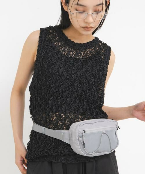 KBF / ケービーエフ メッセンジャーバッグ・ウエストポーチ | メッシュポケットリップストップサコッシュ | 詳細10