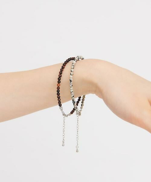 KBF / ケービーエフ ブレスレット・バングル | 天然石setブレスレット（ブラウン系その他）
