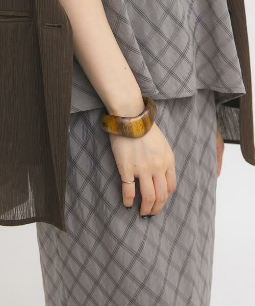 KBF / ケービーエフ ブレスレット・バングル | デフォルメウッドバングル | 詳細1