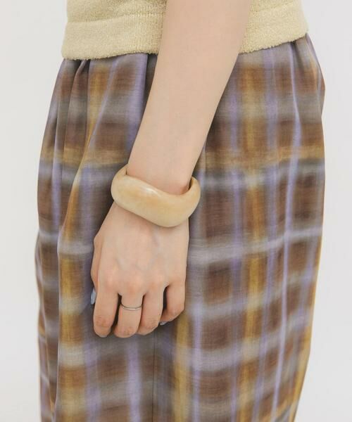 KBF / ケービーエフ ブレスレット・バングル | デフォルメウッドバングル（ナチュラル）