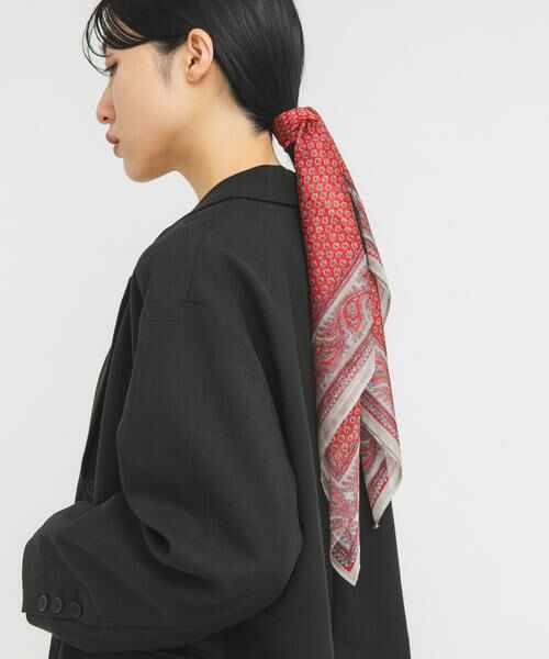 KBF / ケービーエフ バンダナ・スカーフ | シアーアソートスカーフ（レッド系その他）