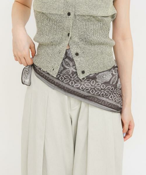 KBF / ケービーエフ バンダナ・スカーフ | シアーアソートスカーフ | 詳細6