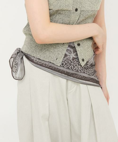 KBF / ケービーエフ バンダナ・スカーフ | シアーアソートスカーフ | 詳細8