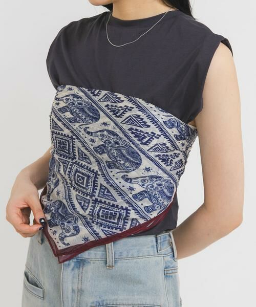 KBF / ケービーエフ バンダナ・スカーフ | シアーアソートスカーフ | 詳細16