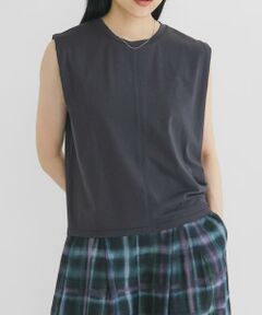 KBF / ケービーエフ タンクトップ | ショルダータックカットソー