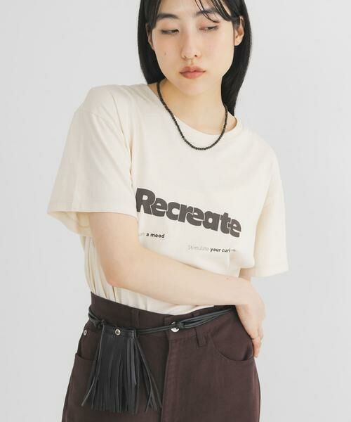 KBF / ケービーエフ Tシャツ | ロゴプリントTEE | 詳細7