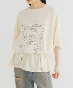KBF / ケービーエフ Tシャツ | オーバーサイズプリントTEE
