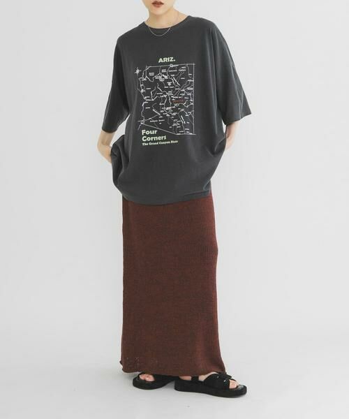 KBF / ケービーエフ Tシャツ | オーバーサイズプリントTEE | 詳細12