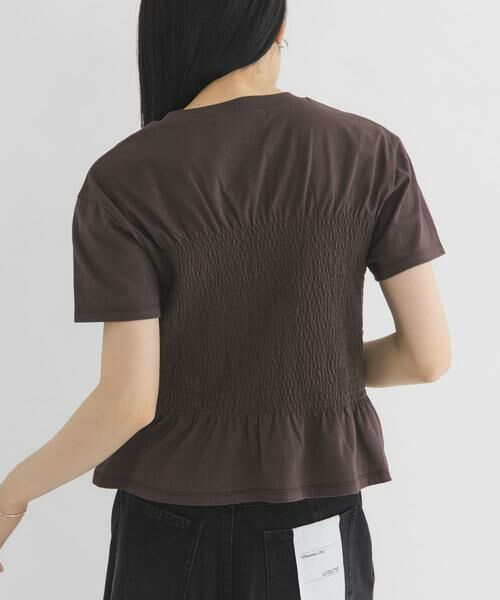 KBF / ケービーエフ Tシャツ | シャーリングデザインプリントTEE | 詳細3