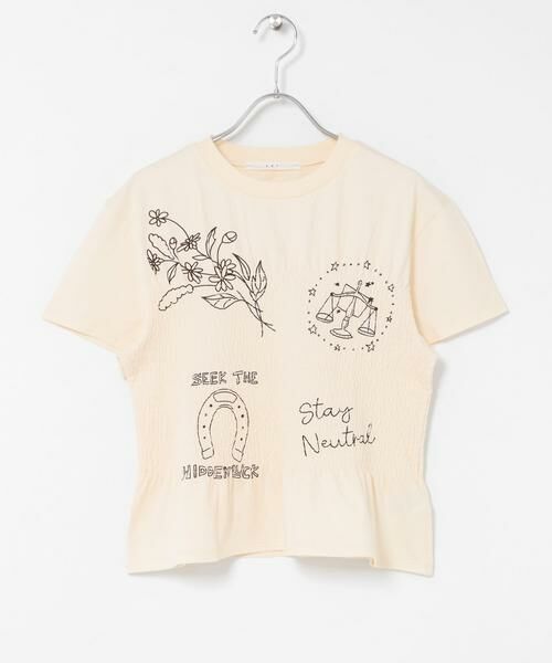 KBF / ケービーエフ Tシャツ | シャーリングデザインプリントTEE | 詳細28