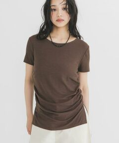 KBF / ケービーエフ Tシャツ | シャーリングスリットTEE