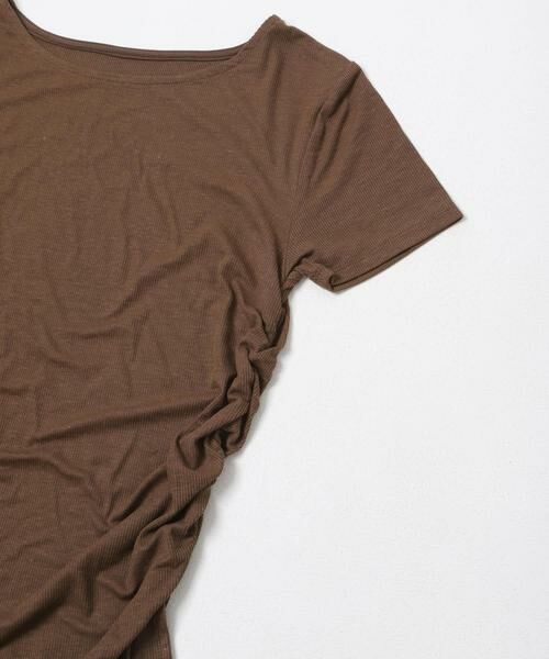 KBF / ケービーエフ Tシャツ | シャーリングスリットTEE | 詳細18