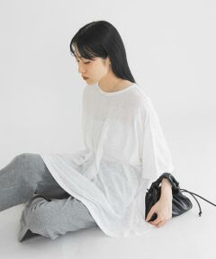 KBF / ケービーエフ Tシャツ | ランダムタックボーダーTEE