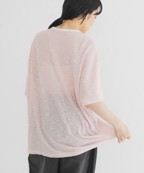 KBF / ケービーエフ Tシャツ | ランダムタックボーダーTEE | 詳細3