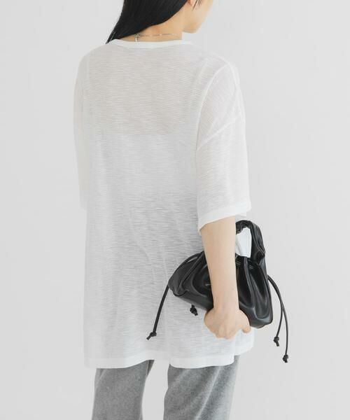 KBF / ケービーエフ Tシャツ | ランダムタックボーダーTEE | 詳細14