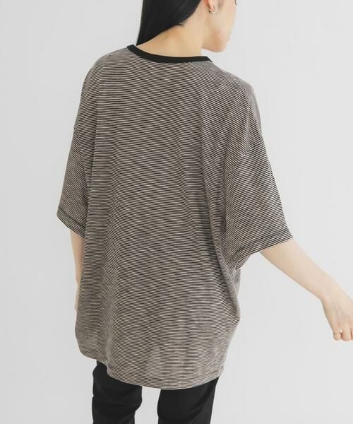 KBF / ケービーエフ Tシャツ | ランダムタックボーダーTEE | 詳細23