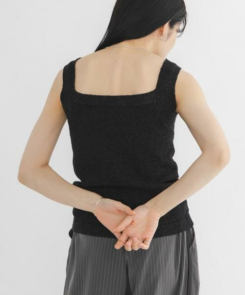 KBF / ケービーエフ タンクトップ | 2WAYニットタンクトップ（ブラック系その他）