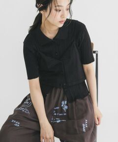 KBF / ケービーエフ ニット・セーター | ビスチェSETニットシャツ