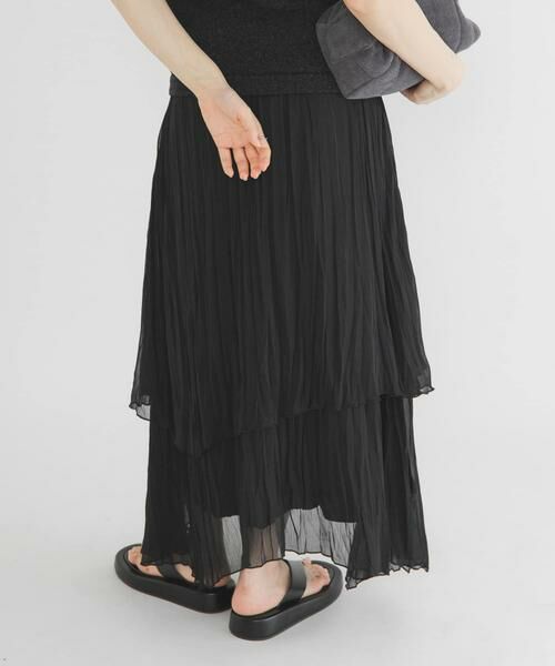 KBF / ケービーエフ スカート | ティアードシアースカート | 詳細16