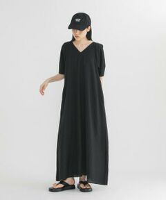 KBF / ケービーエフ ワンピース | 2WAYタックスリーブフレアワンピース
