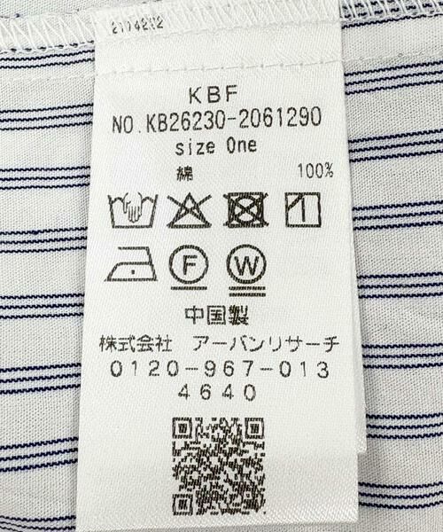 KBF / ケービーエフ ワンピース | スリーブレスシャーリングミニワンピース | 詳細23