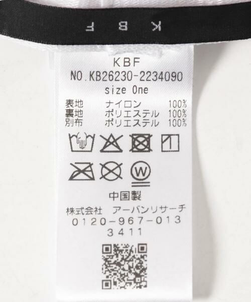 KBF / ケービーエフ ハット | ステッチデザインバケットHAT | 詳細10