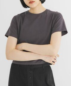 KBF / ケービーエフ Tシャツ | BASICクロップドTEE