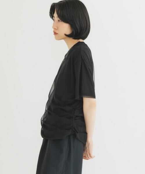KBF / ケービーエフ Tシャツ | シアーレイヤードTEE | 詳細13