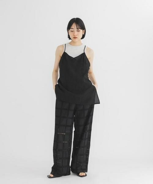 KBF / ケービーエフ Tシャツ | キャミビスチェSETトップス | 詳細29